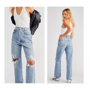 NEW Agolde 90's Mid Rise Loose Fit In Fall Out Jeans Size 28